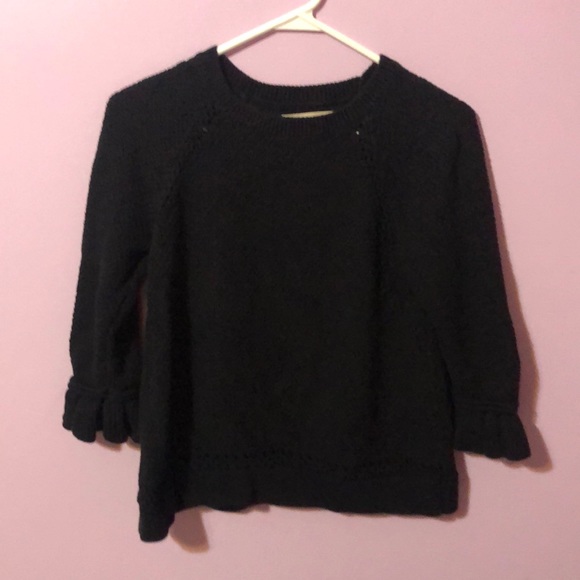 LOFT Sweaters - Loft Black 3/4 Sleeve Sweater Top